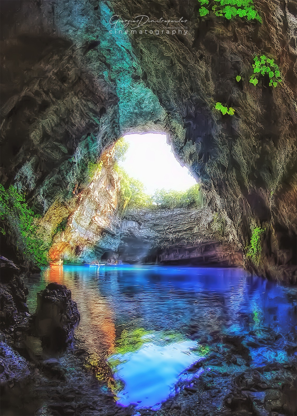 Melissani Cave, Kefalonia — Melissanthe